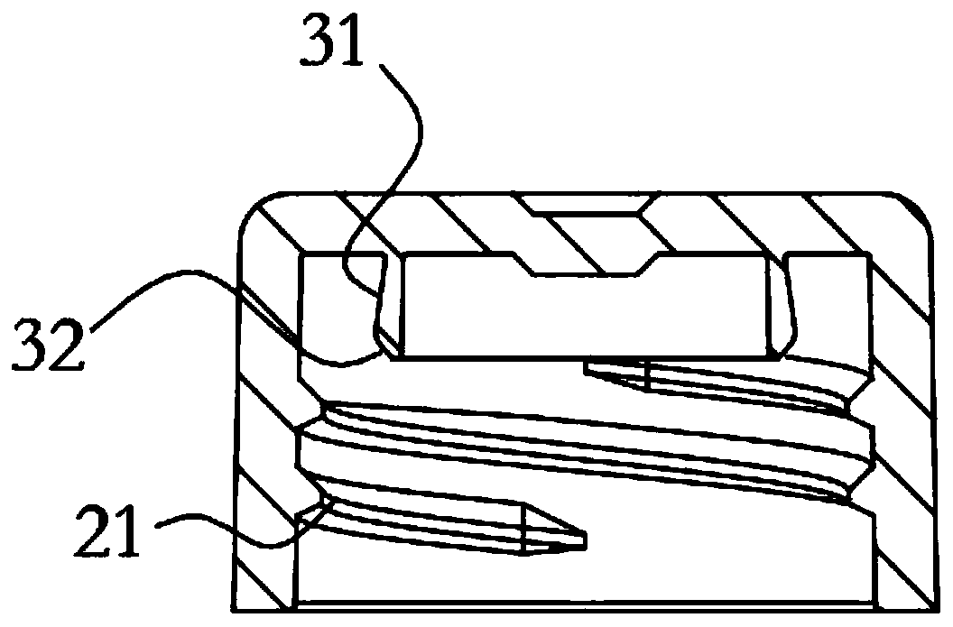 Sealing structure of bottle opening of in vitro diagnostic reagent bottle