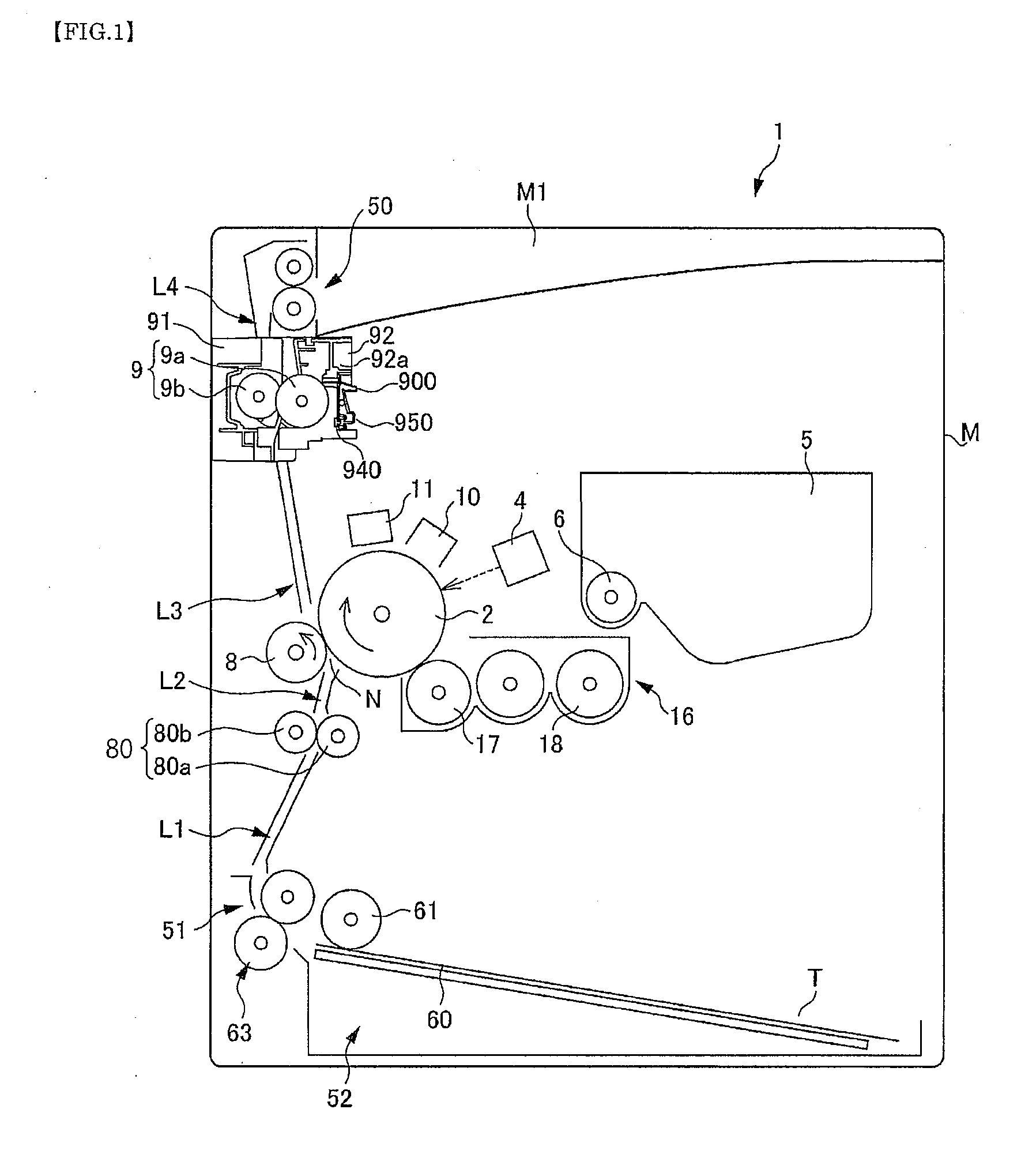 Wire holding mechanism, image forming apparatus and method of maintaining a wire