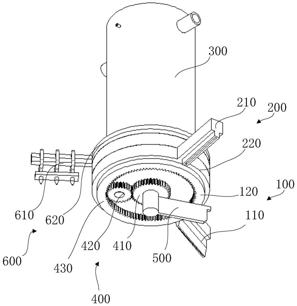 Automatic glass bead repairing equipment and building construction vehicle