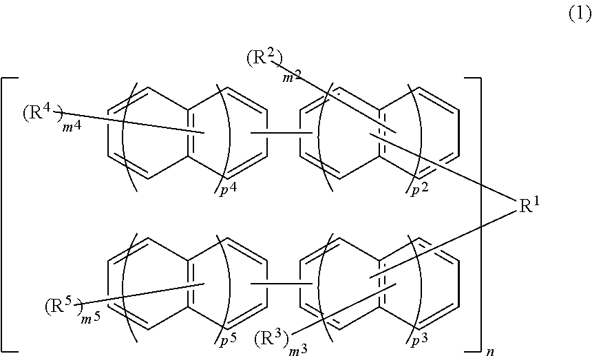 Compound, resin, resist composition or radiation-sensitive composition, resist pattern formation method, method for producing amorphous film, underlayer film forming material for lithography, composition for underlayer film formation for lithography, method for forming circuit pattern, and purification method