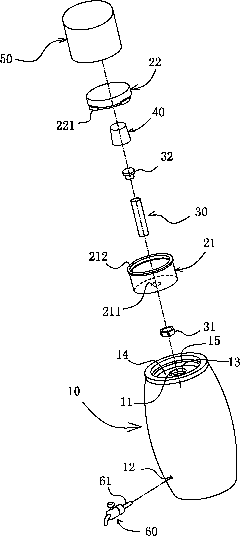 Wine storage device capable of guaranteeing quality and being repeatedly used