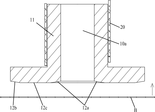 Magnetic collector and electromagnetic pulse forming device