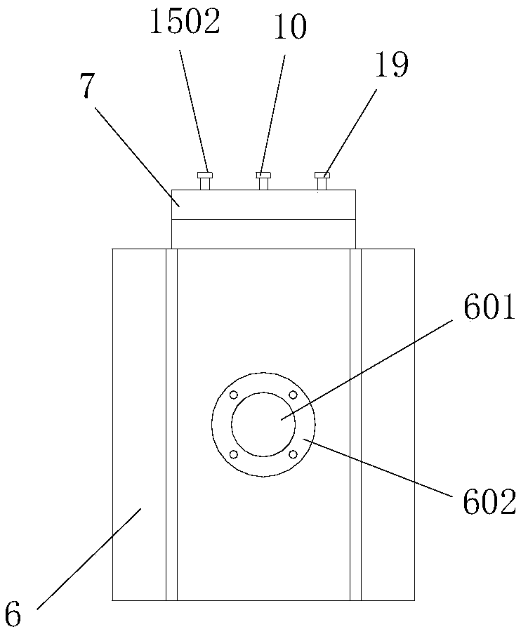 Coal-rock adsorption and desorption deformation visualization testing system and method under combined action of water and gas