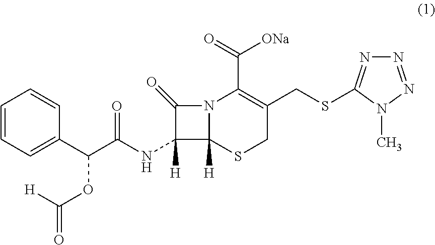 Novel crystalline form of cefamandole nafate compound, preparation and preparing method thereof