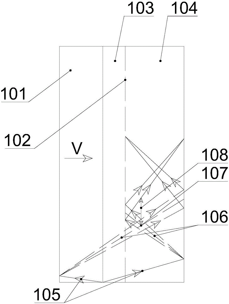 Dynamic damage experimental method based on dynamic tensile strain rate serving as single variable