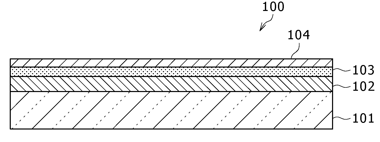 Transfer substrate, and fabrication process of organic electroluminescent devices