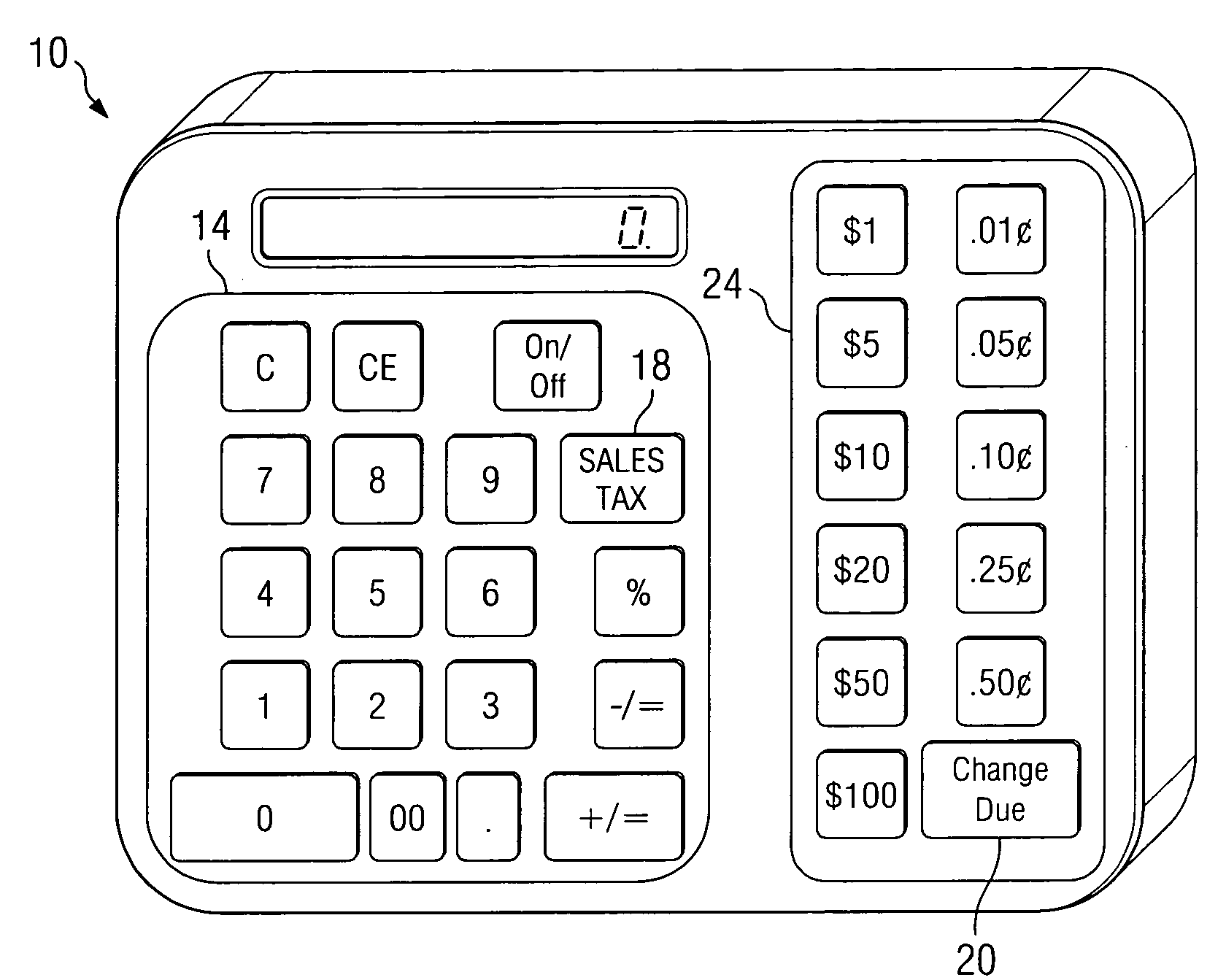 Calculator apparatus