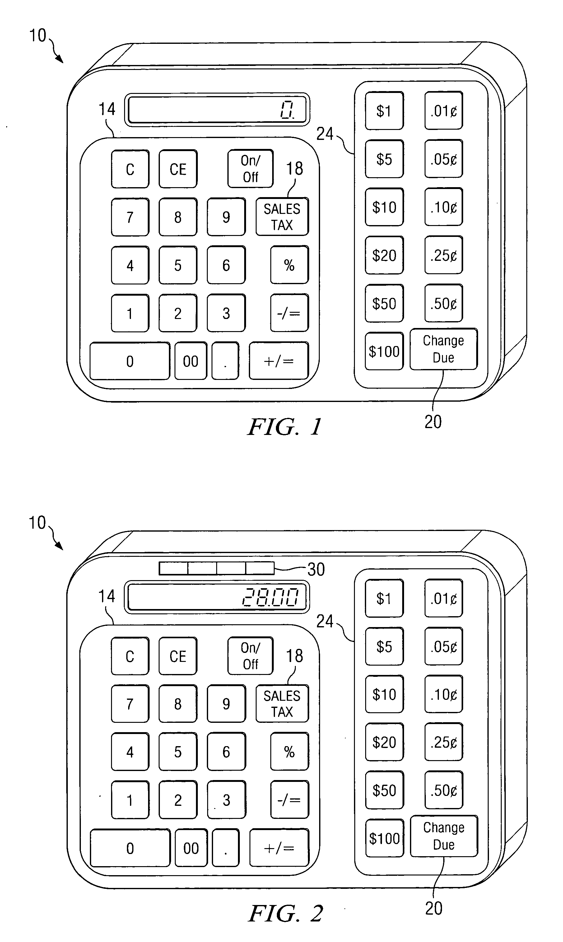 Calculator apparatus