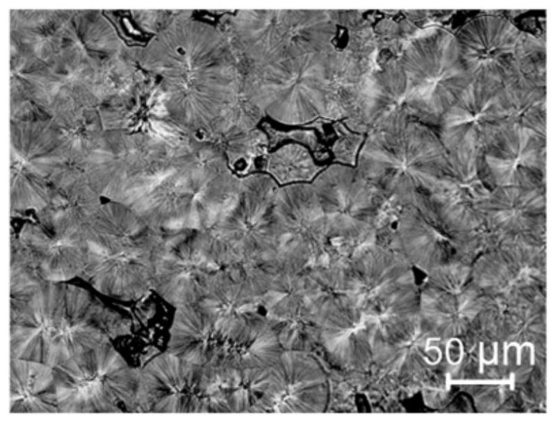 Polypropylene film insulation characteristic improving method based on crystal morphology regulation and control