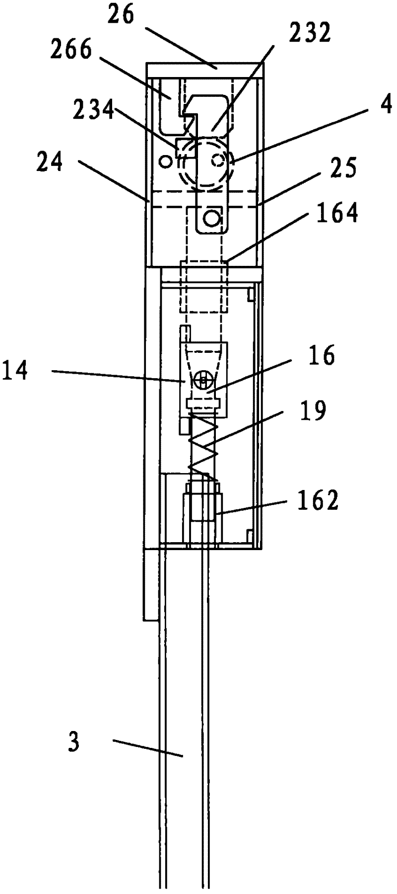 Positioning monitoring and managing system for mobile derailer