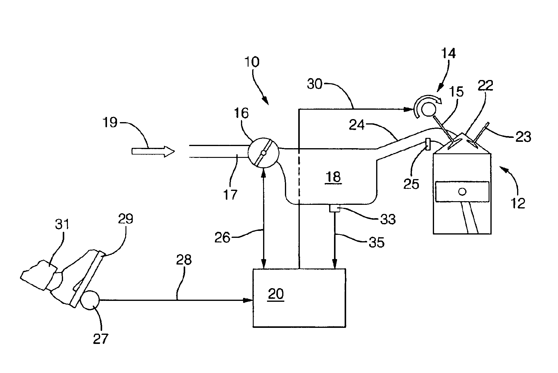 Vacuum system for engine with variable valve lift