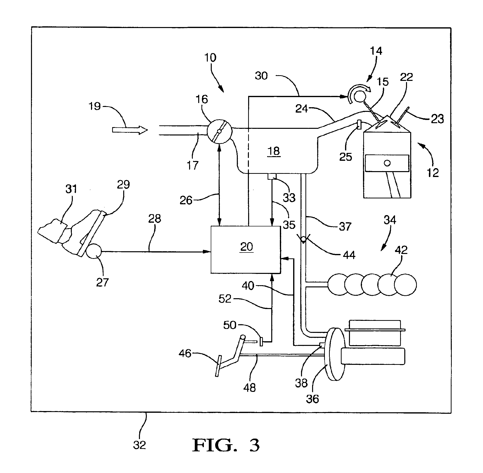 Vacuum system for engine with variable valve lift
