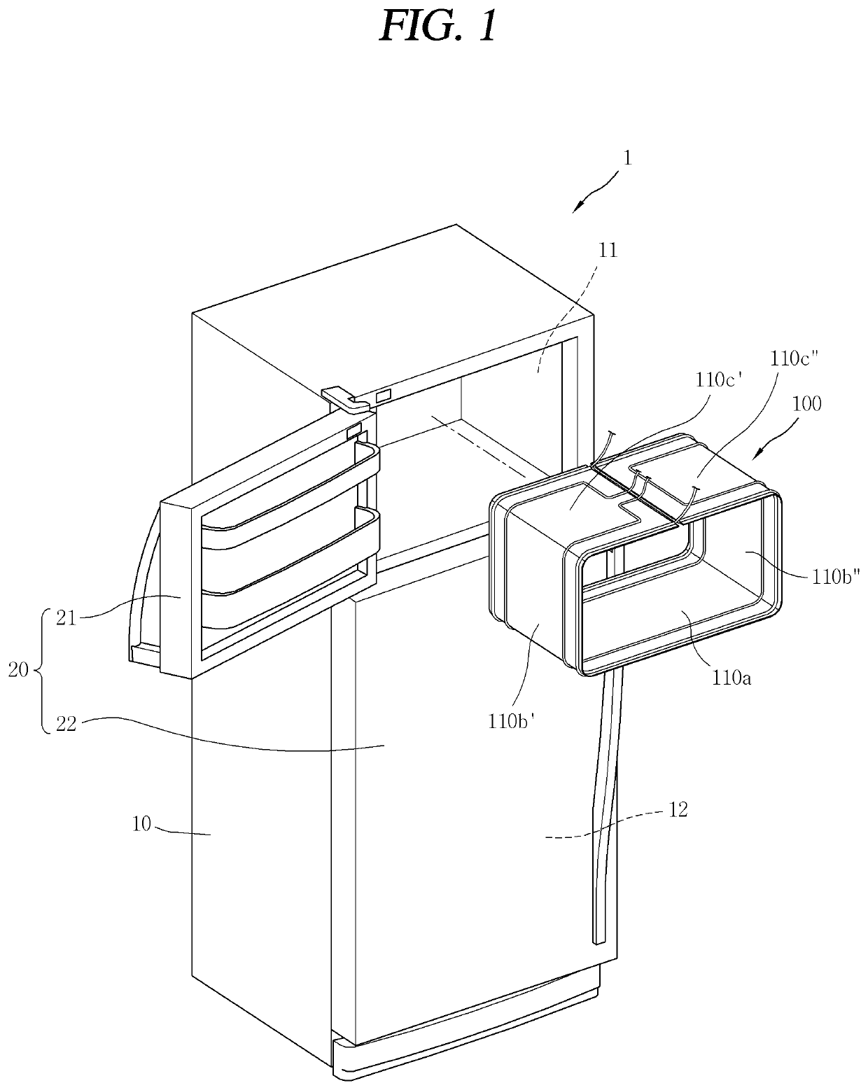 Evaporator and refrigerator having the same