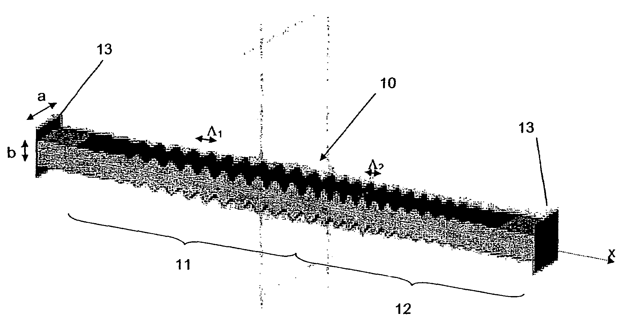 Microwave bandstop filter for an output multiplexer