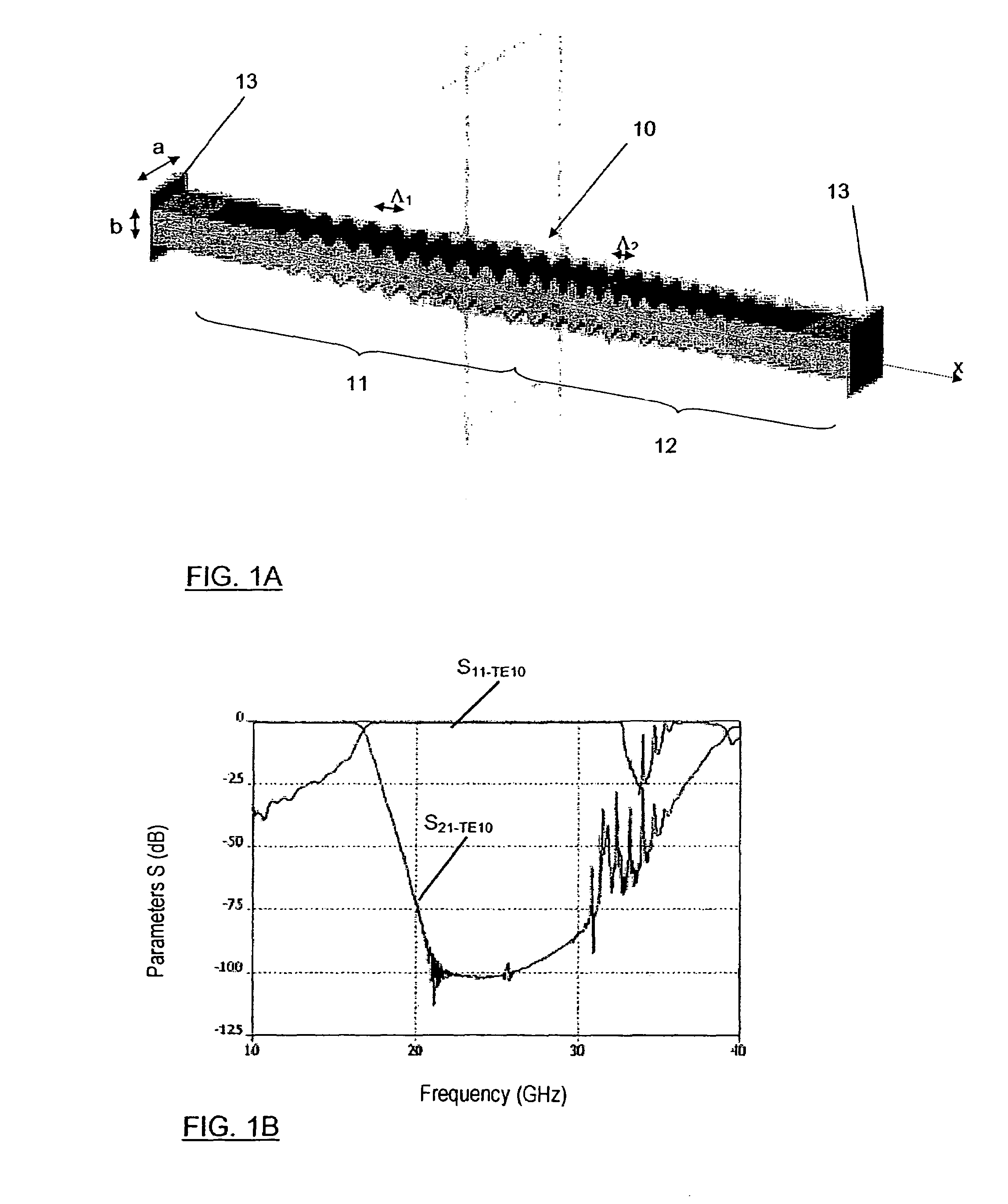 Microwave bandstop filter for an output multiplexer