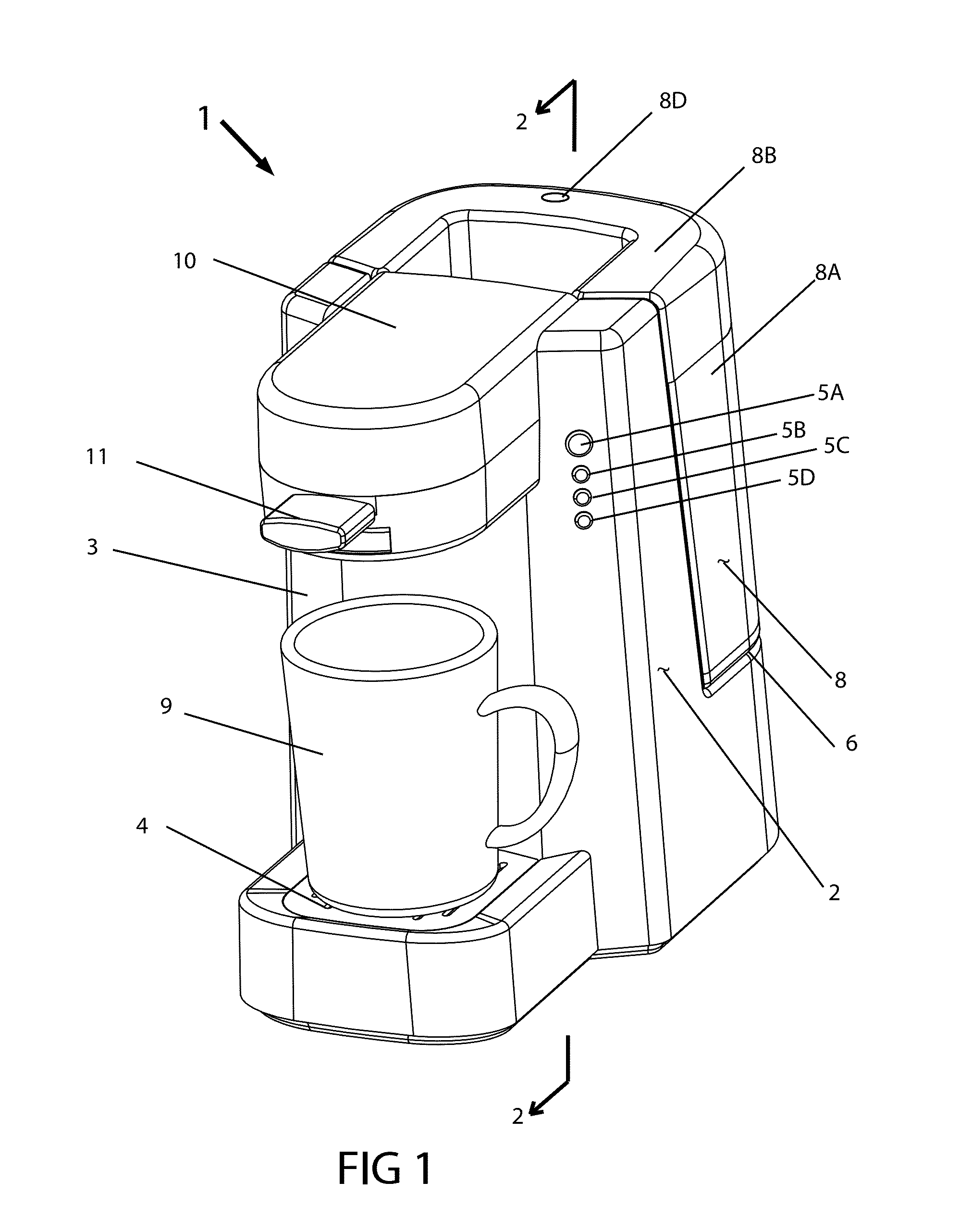 Apparatus and method for infusing hot beverages