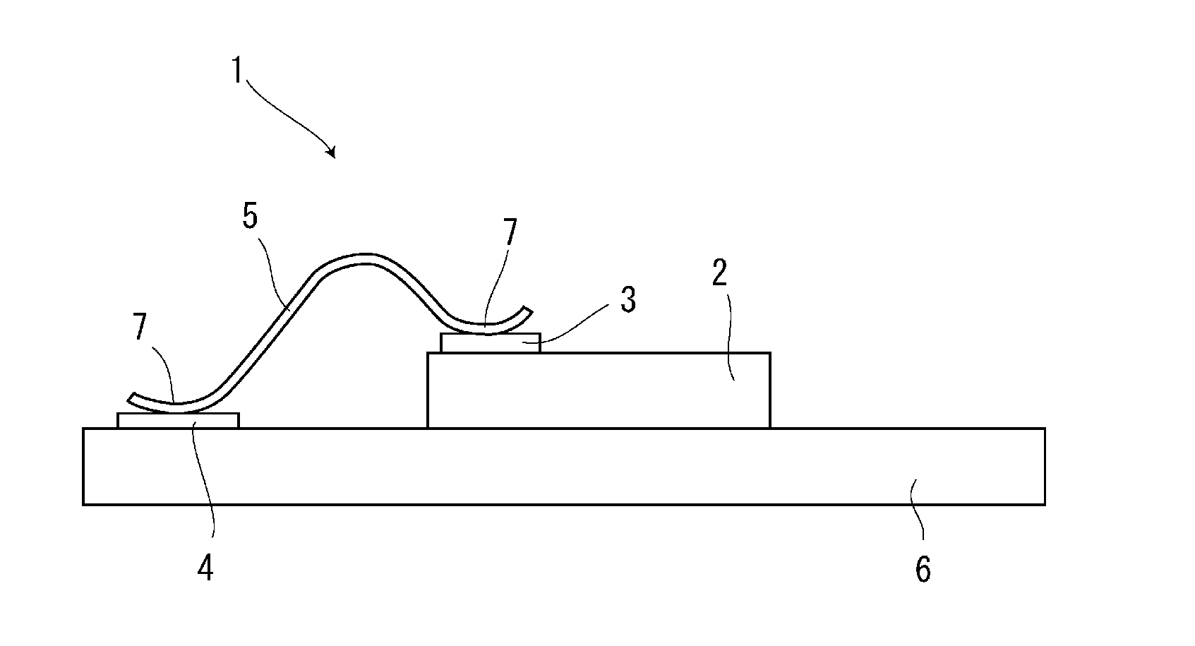 Power semiconductor device, method of manufacturing the device and bonding wire