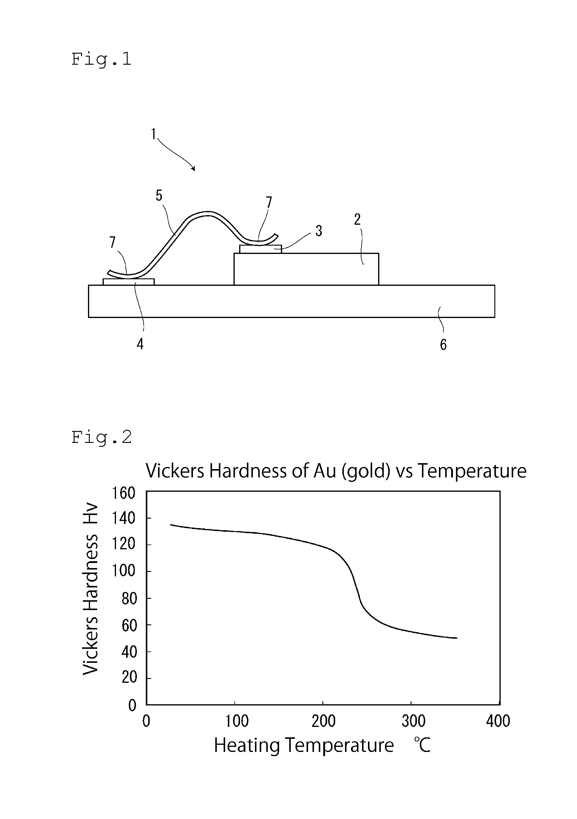 Power semiconductor device, method of manufacturing the device and bonding wire