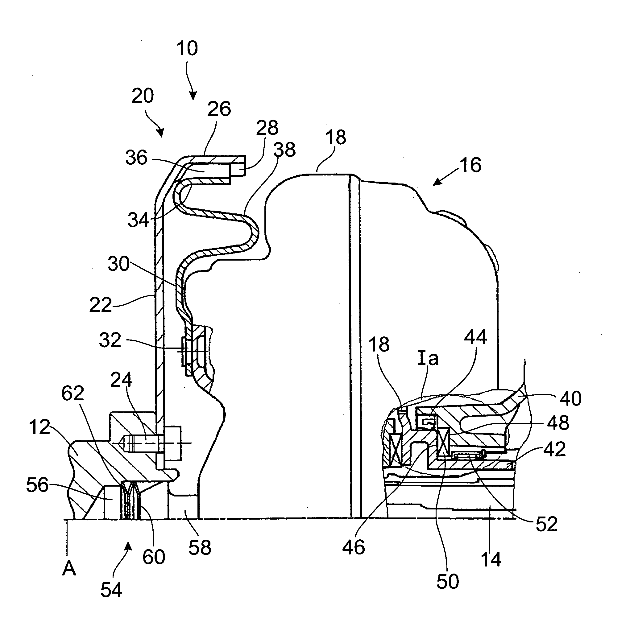 Drive system for a motor vehicle