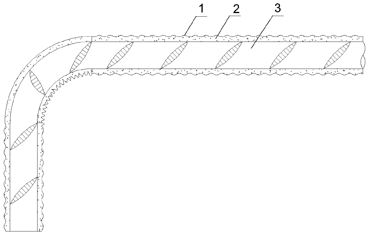 FRP bellow-reinforcing composite bar