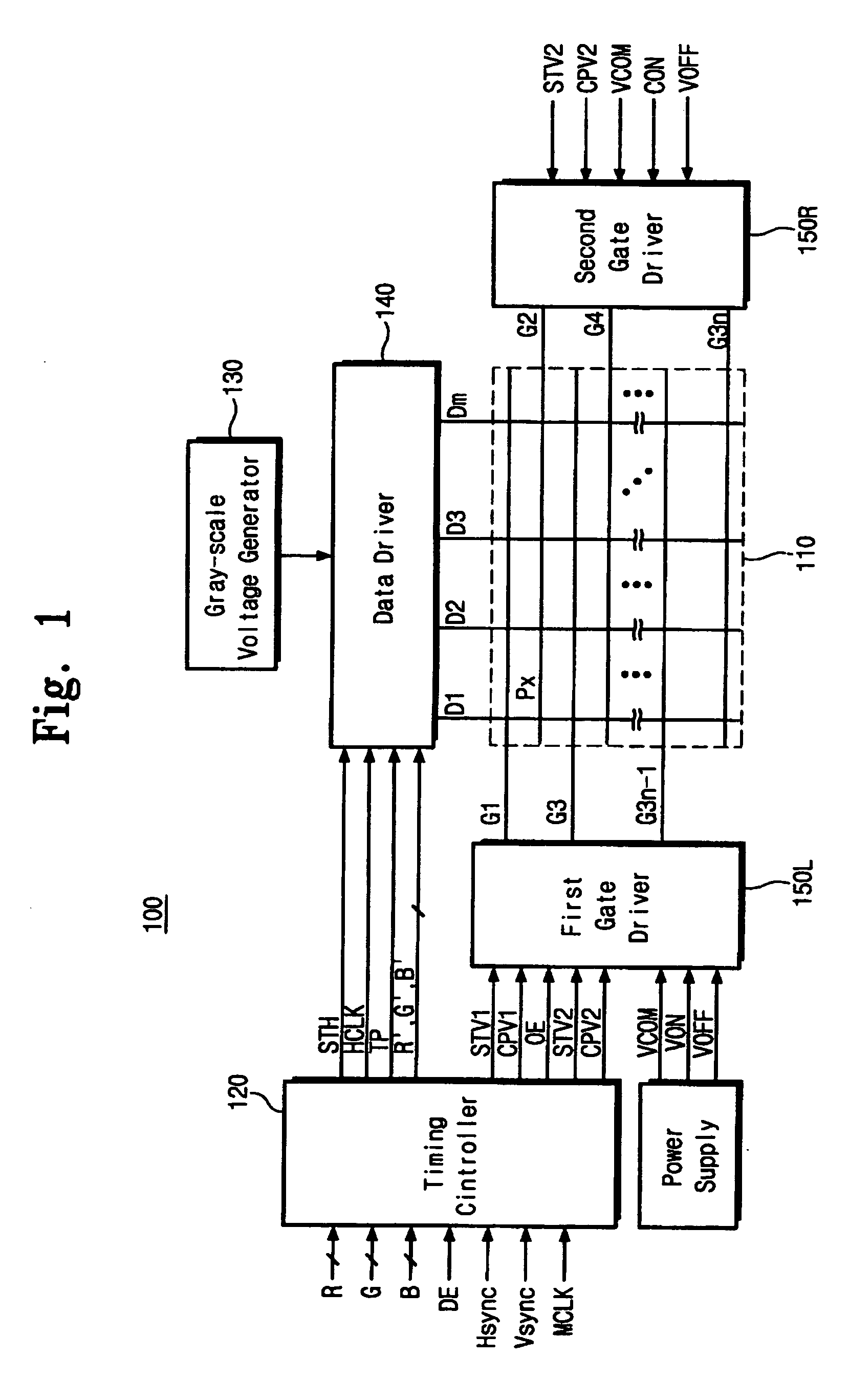 Liquid crystal display with improved pixel configuration