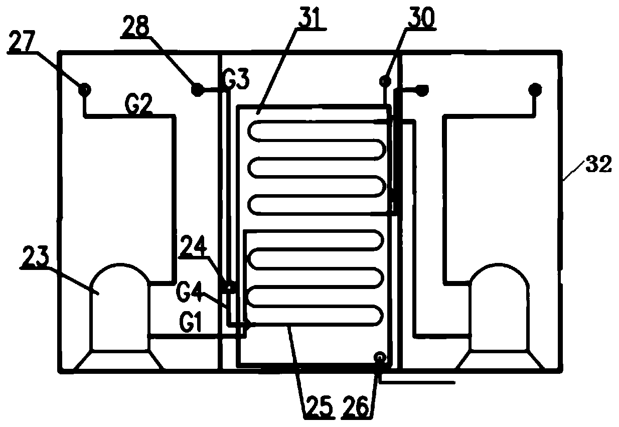 Plate-tube type indirect evaporative cooling and evaporative condensation collaborative coupling water chilling unit