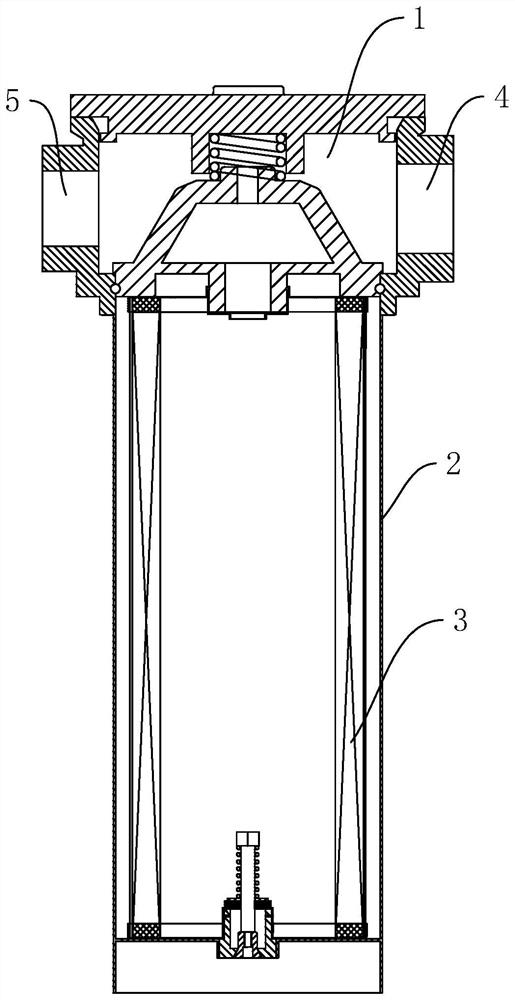 Defoaming filter