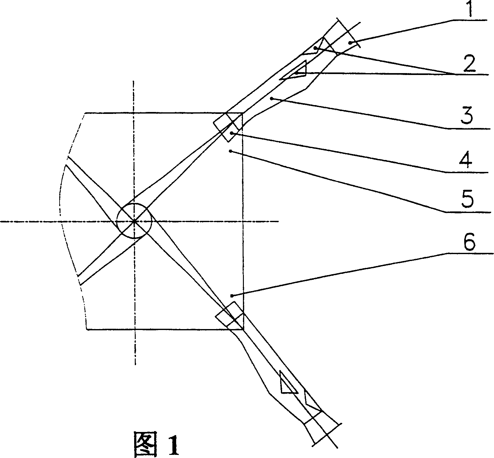 Enriched multiple straight-through powder coal burners