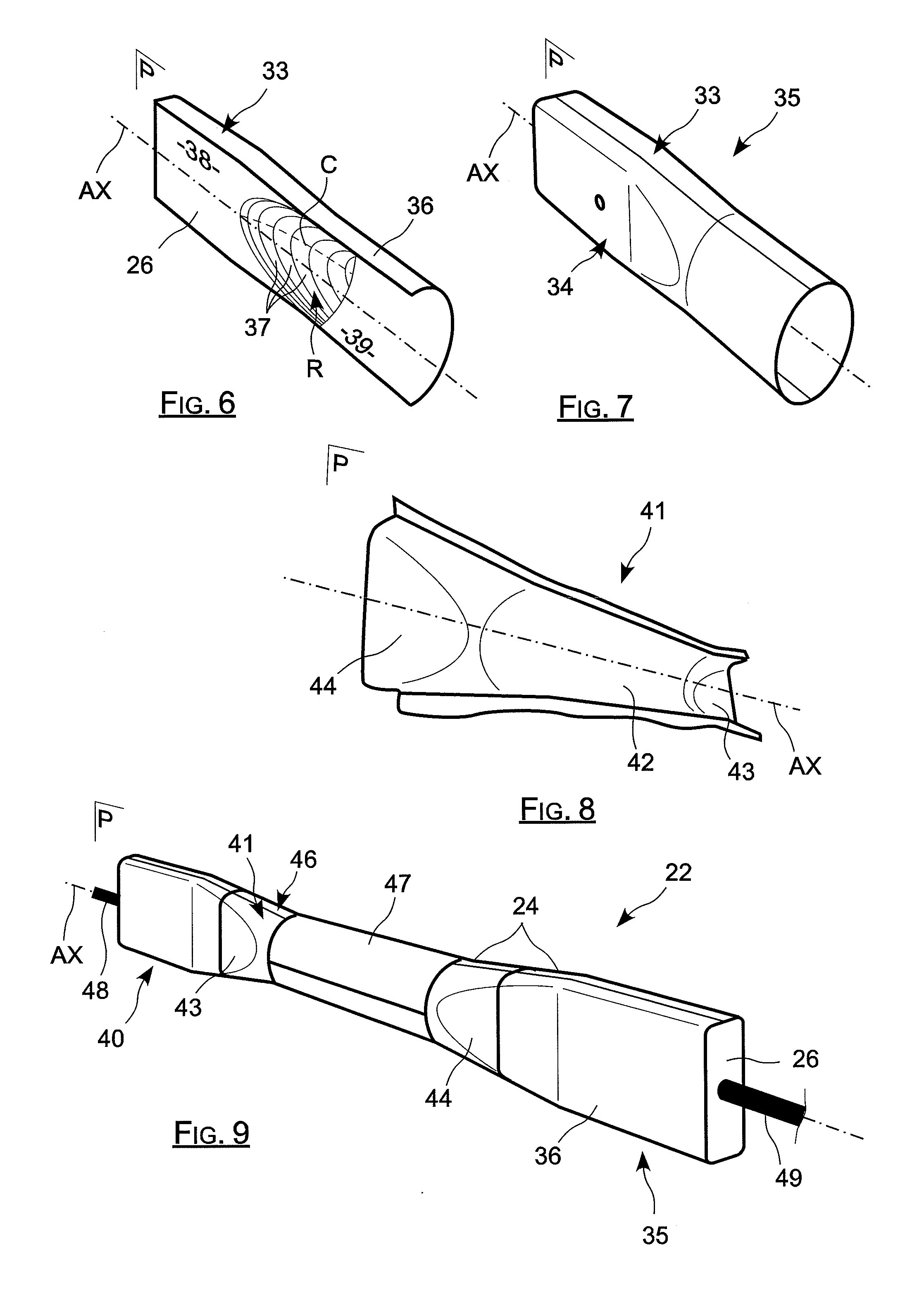 Method for manufacturing a composite material connecting rod having reinforced ends