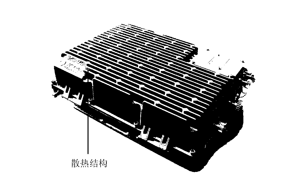 Radio remote unit and standard connecting component