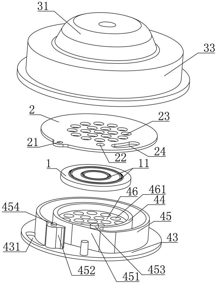 Hydraulic mounting runner assembly of automobile engine