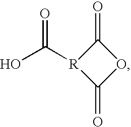 Acid functional polyamideimides