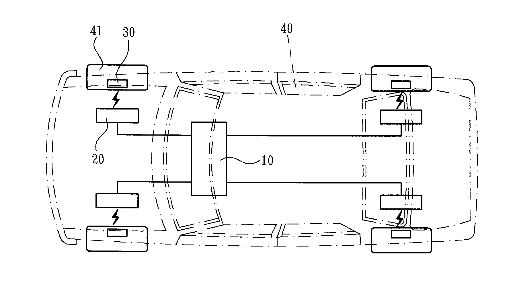 Smart tire-pressure sensing system and automatic matching method thereof