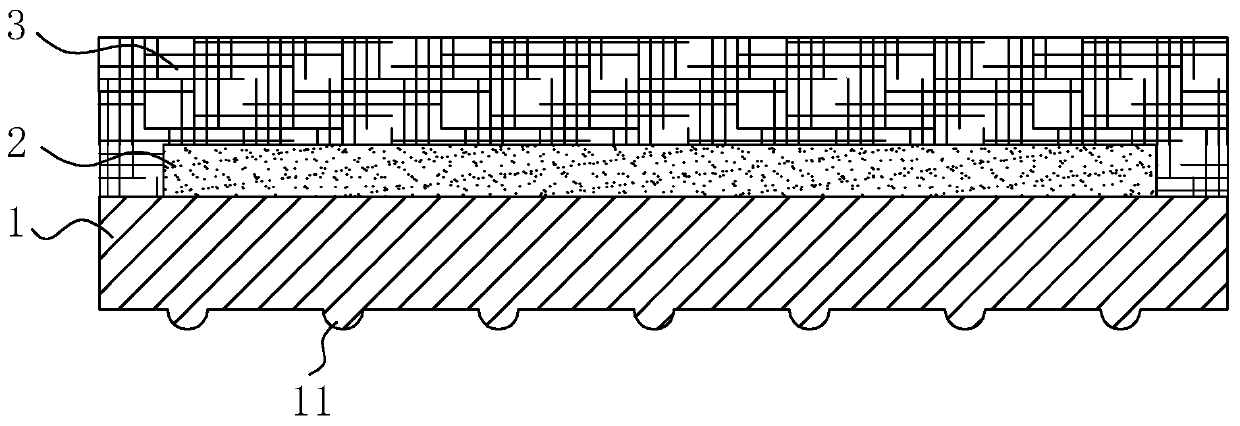 A kind of antipyretic patch and preparation method thereof