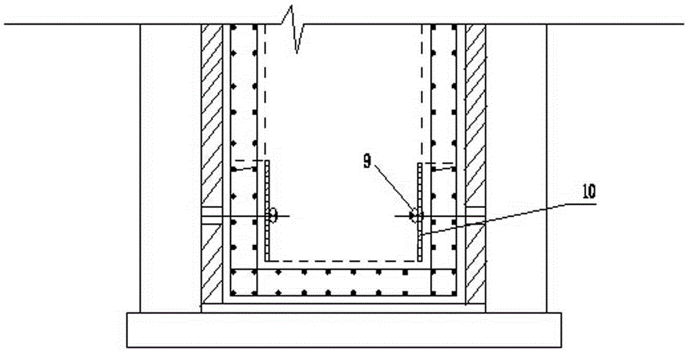 Construction method of deep elevator shaft or water collection well