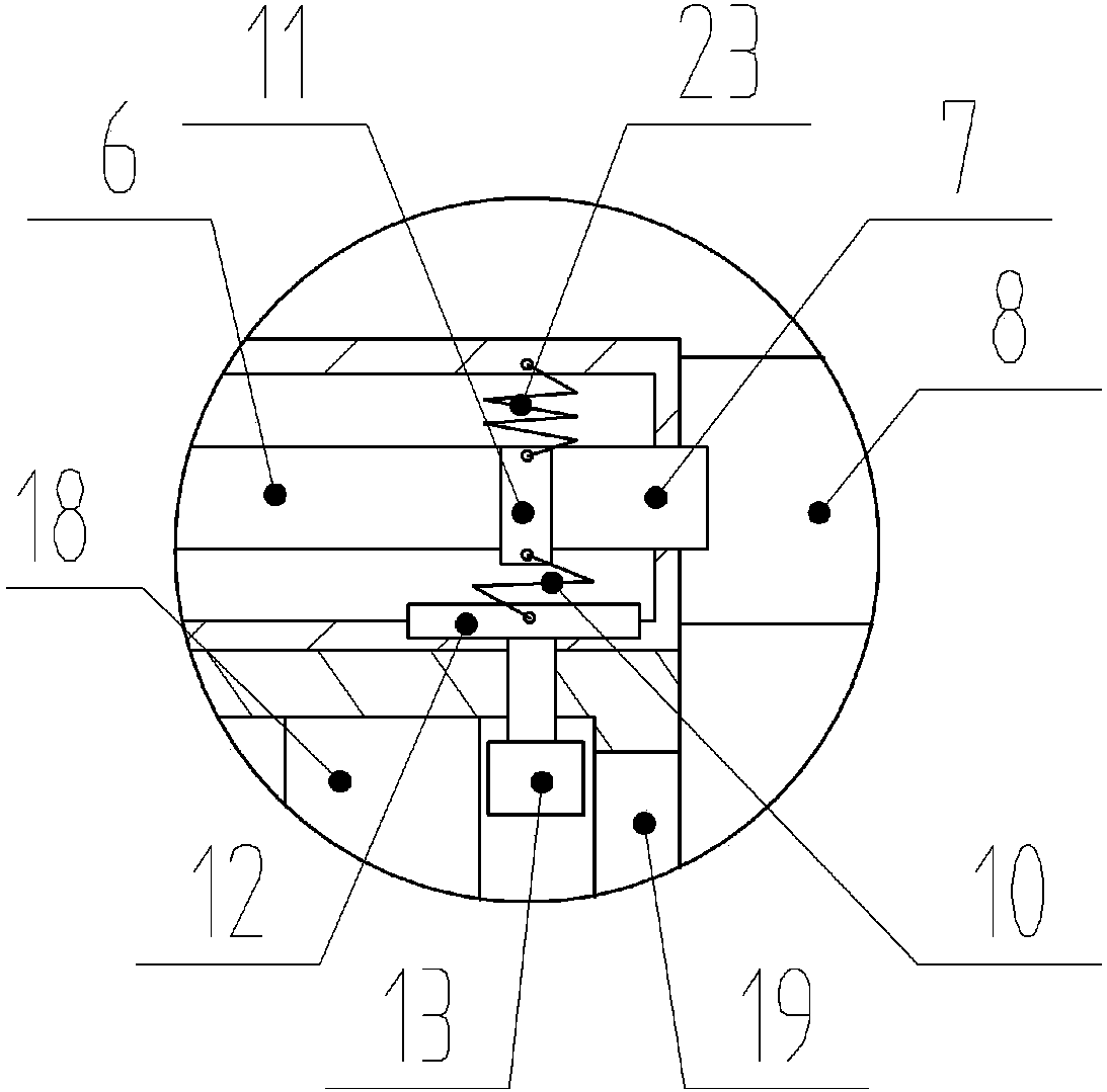 High-rise building fire protection structure