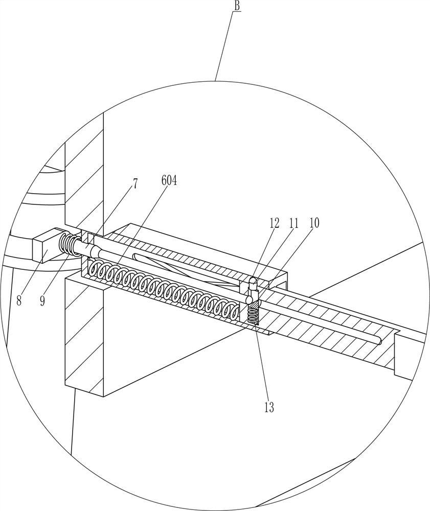 Easily-separated plastic frame stacking device