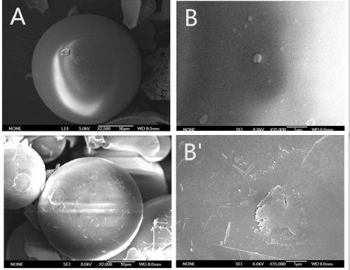 Method for modifying hollow glass microspheres by ionic liquid and flame-retardant thermoplastic polyurethane elastomer using it as flame retardant