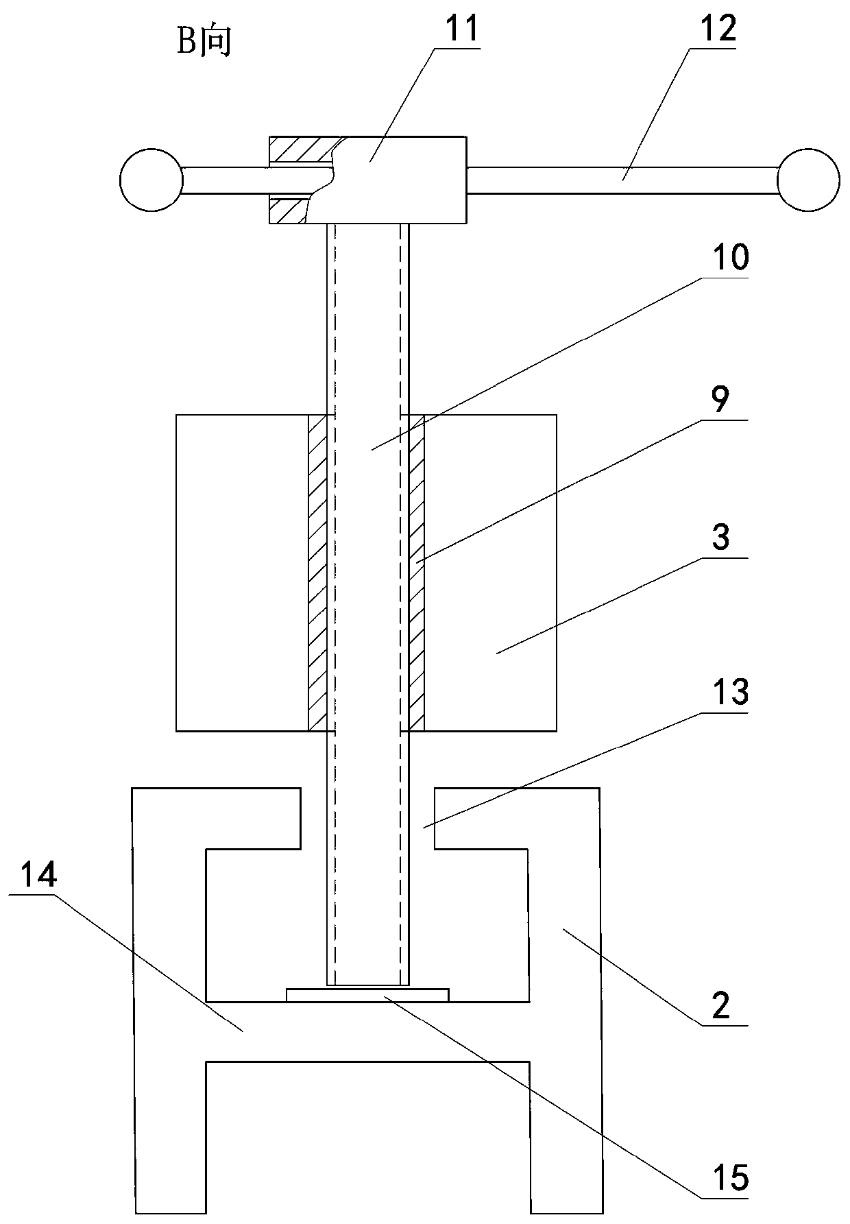 Adjustable base assembly structure of steel cofferdam