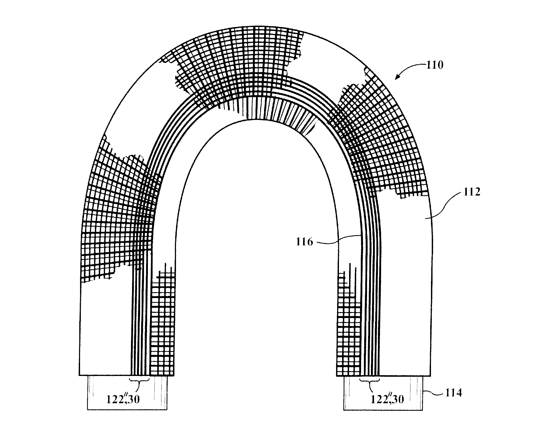 Flexible, abrasion resistant textile sleeve and method of construction thereof