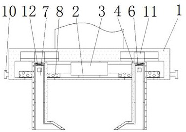 Stacker crane limiting protection device and method for automobile air conditioner production