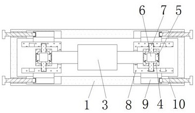 Stacker crane limiting protection device and method for automobile air conditioner production