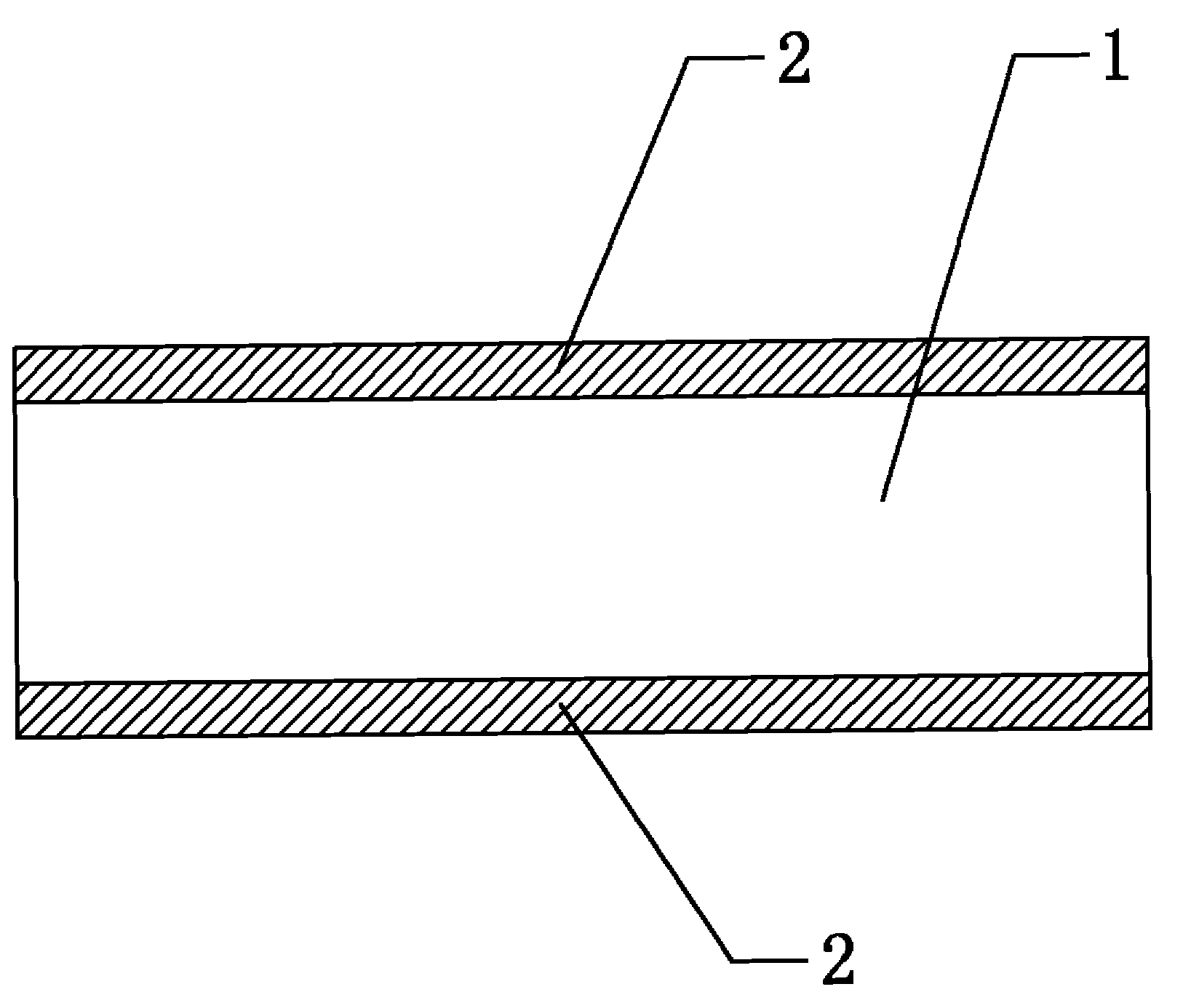 Processing method for high anti-reflective glass for packaging solar battery pack