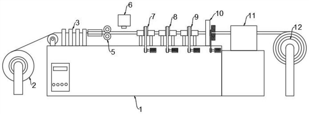 Metal hose forming device and forming method thereof