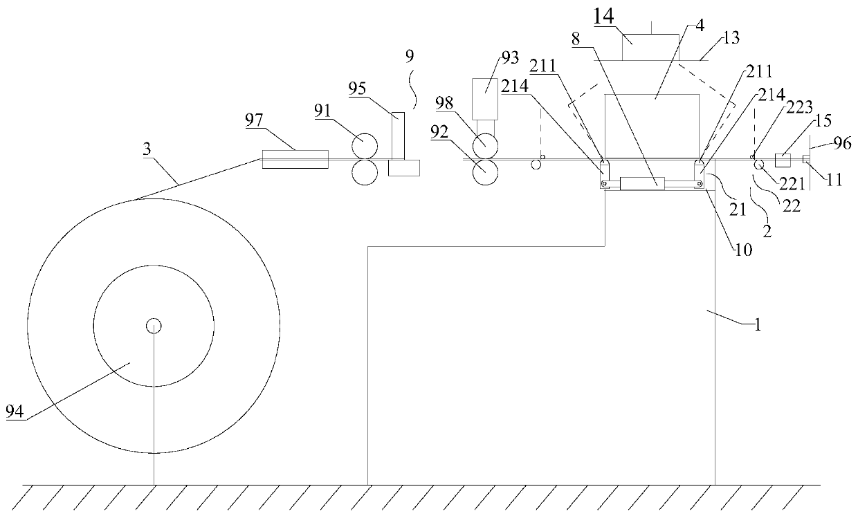 Steel belt automatic strapping machine