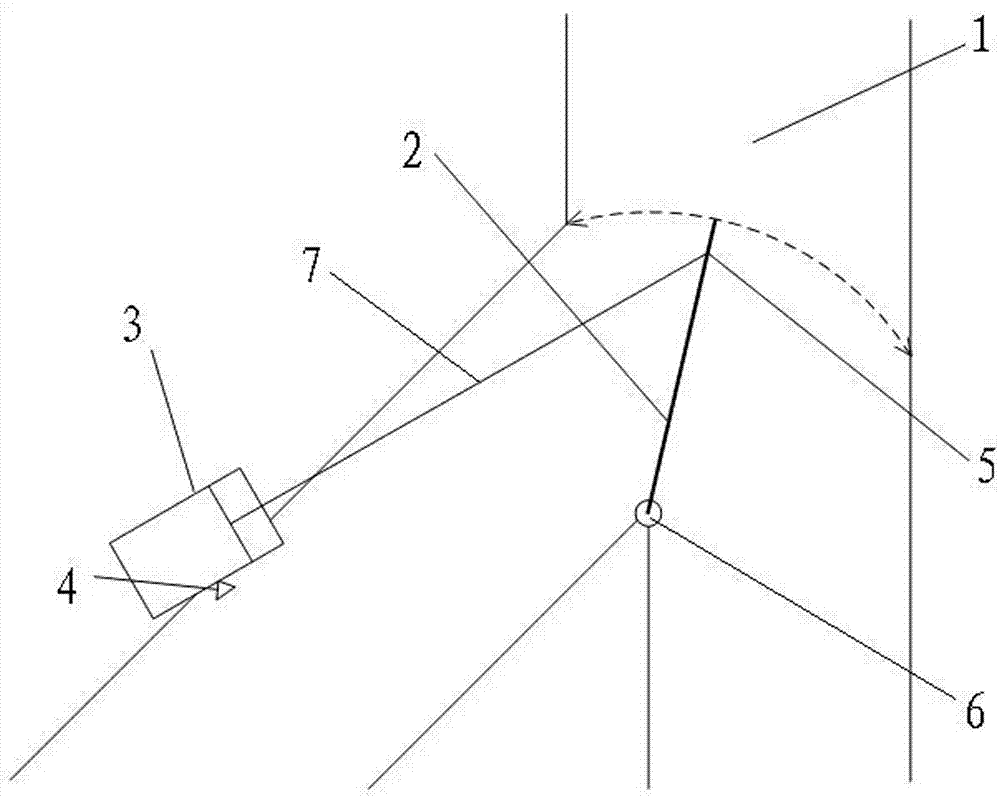 Novel belt discharging opening turnover plate device