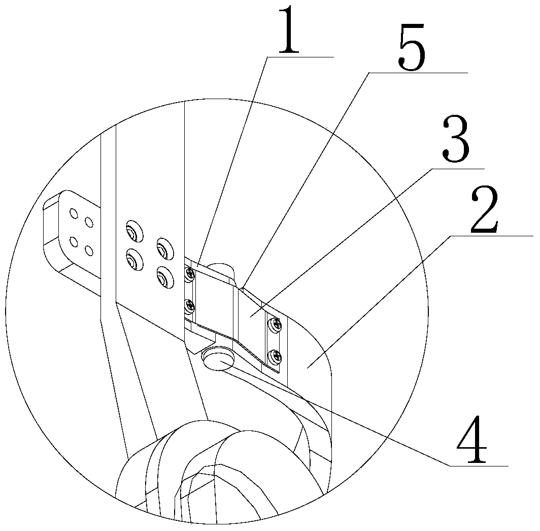 Elastic hip joint rotating device for exoskeleton robot