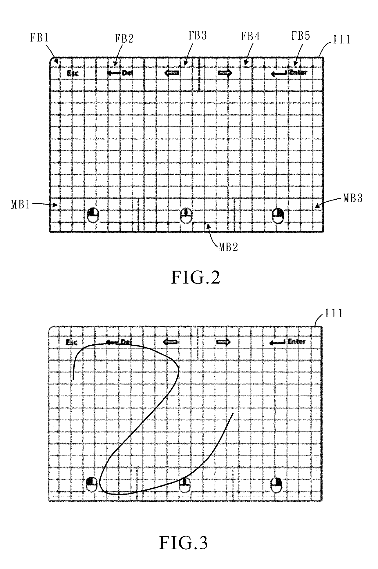 Touchpad device, method of operating the touchpad device and computer readable medium