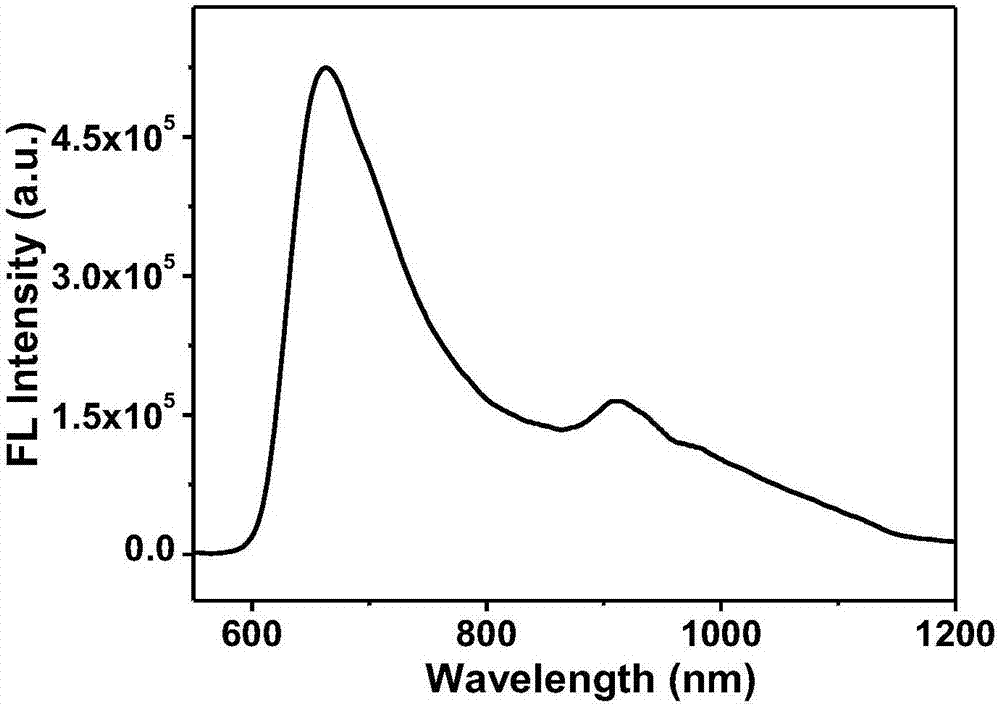 Preparation method of fluorescent dye and water-soluble near-infrared fluorescent probe