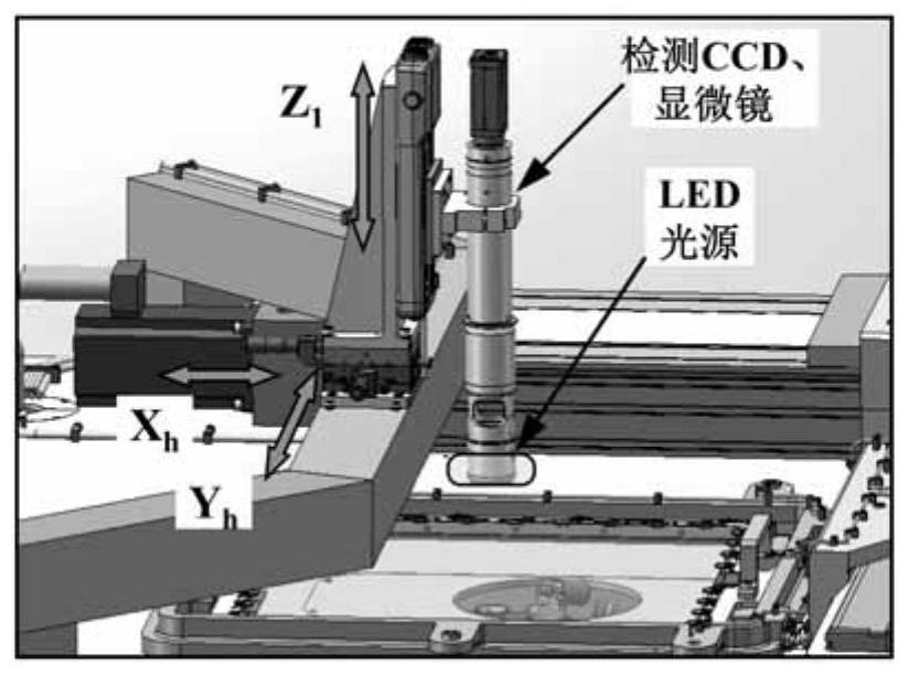 Rapid positioning and batch detection method for micro-defects on the surface of large-aperture optical crystals